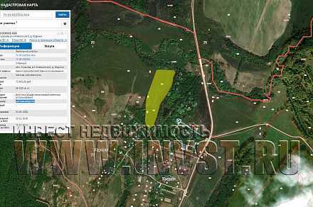 Участок у реки 3.61 Га, Тульская область, Юдинки