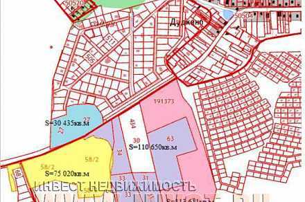 Земля под коттеджный поселок, 32 га, г.п. Поварово, д. Дудкино