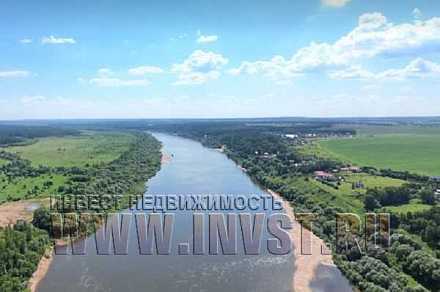 Участок 1.53 га на берегу реки Ока  под базу отдыха, Tульскaя oбл.