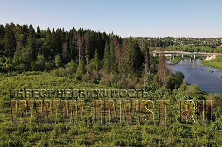Участок 1 га на берегу р. Москва, Рузский район, д. Старая Руза