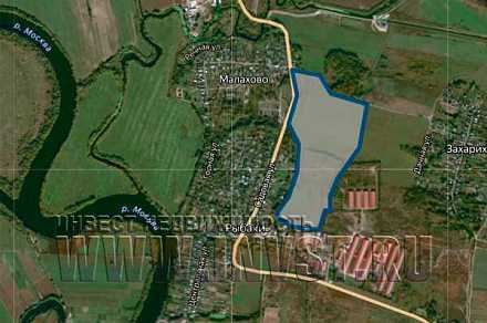 Земля под сельхозпроизводство, 30 га, Раменский р-н, д. Рыбаки