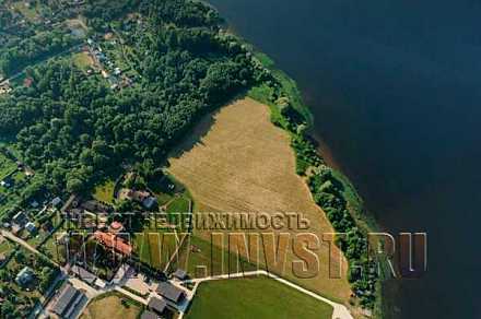 Участок на большой воде 9.61 га, г.о. Руза, д. Овсяники