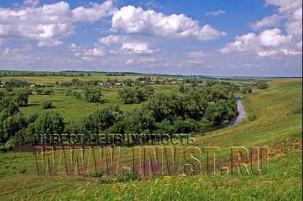 16.78 га на берегу реки, Тульсккая обл., р-н Богородицкий, село Папоротка